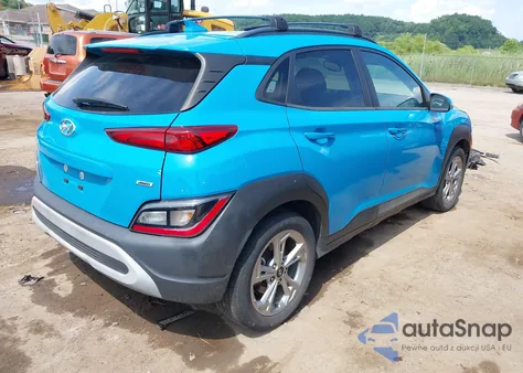 2023 Hyundai Kona Sel из США, поврежденный, VIN KM8K6CAB0PU941696
